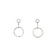 Hannah Felicity Dunne circle drop earrings
