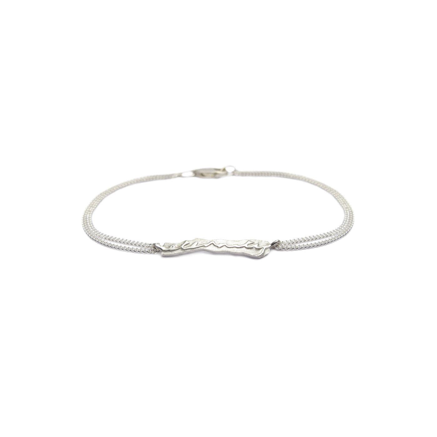 Diana Porter Jewellery contemporary silver eternity bracelet