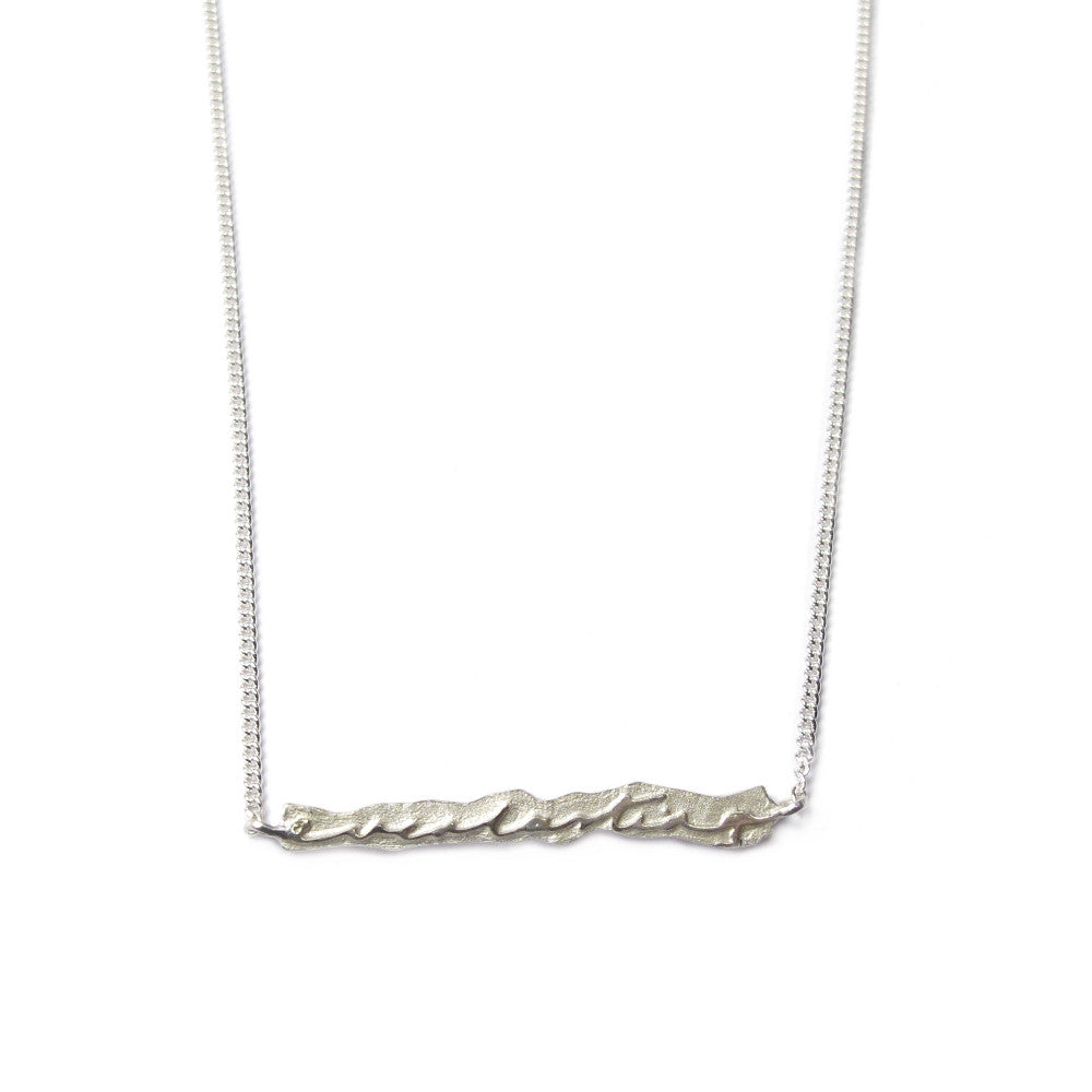Silver 'Everlasting' Necklace