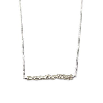 Silver 'Everlasting' Necklace