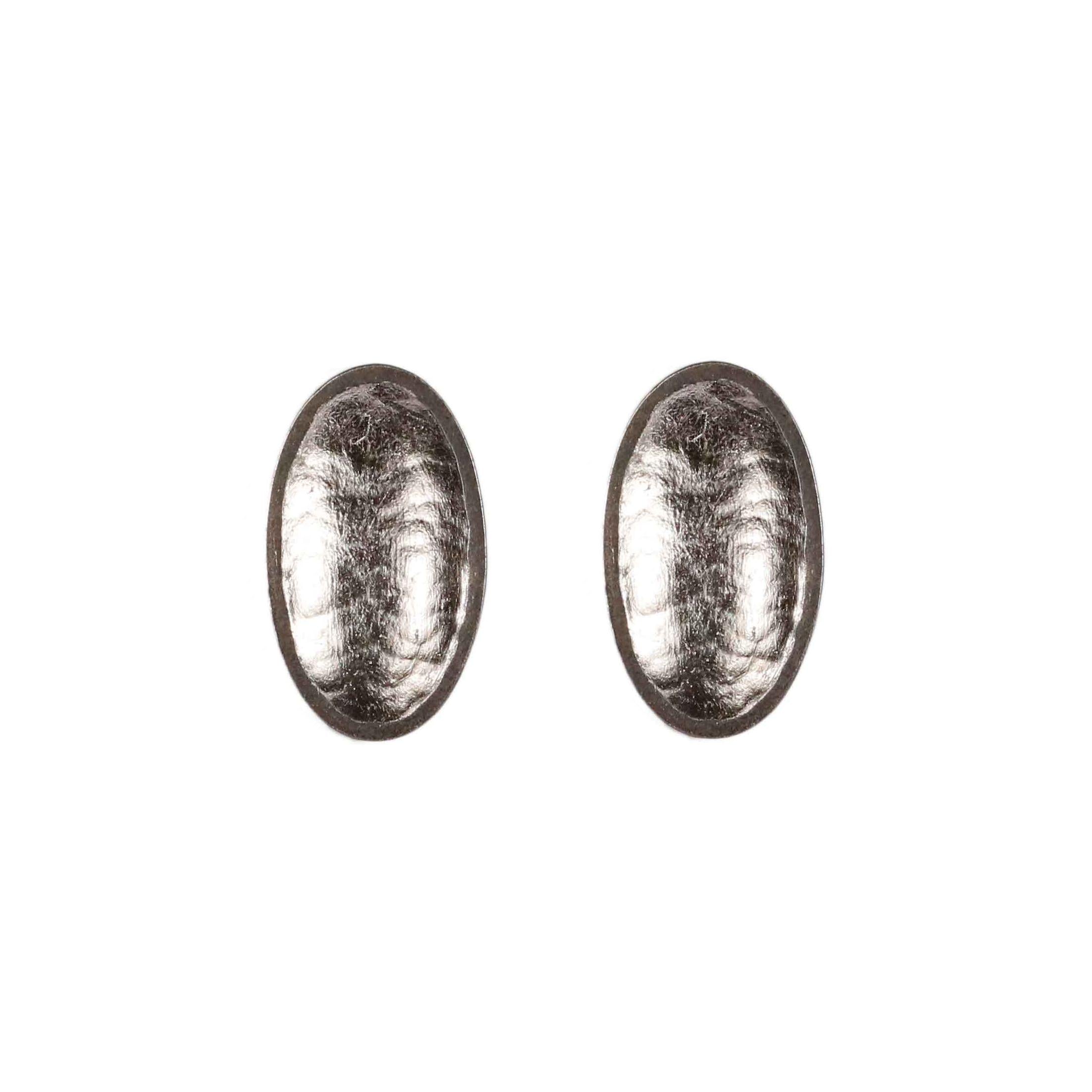 Jenifer Wall - Oxidised Silver and Palladium Earrings