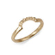Bespoke - 18ct Yellow Gold Fitted Molten Ring
