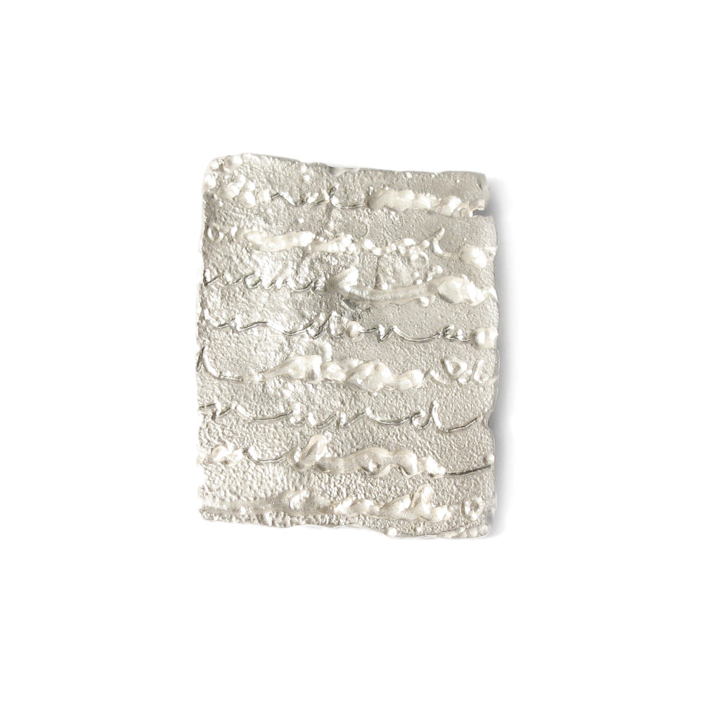 Silver 'Lacy' Brooch