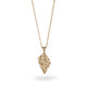 9ct Fairtrade Gold Large Molten Pendant