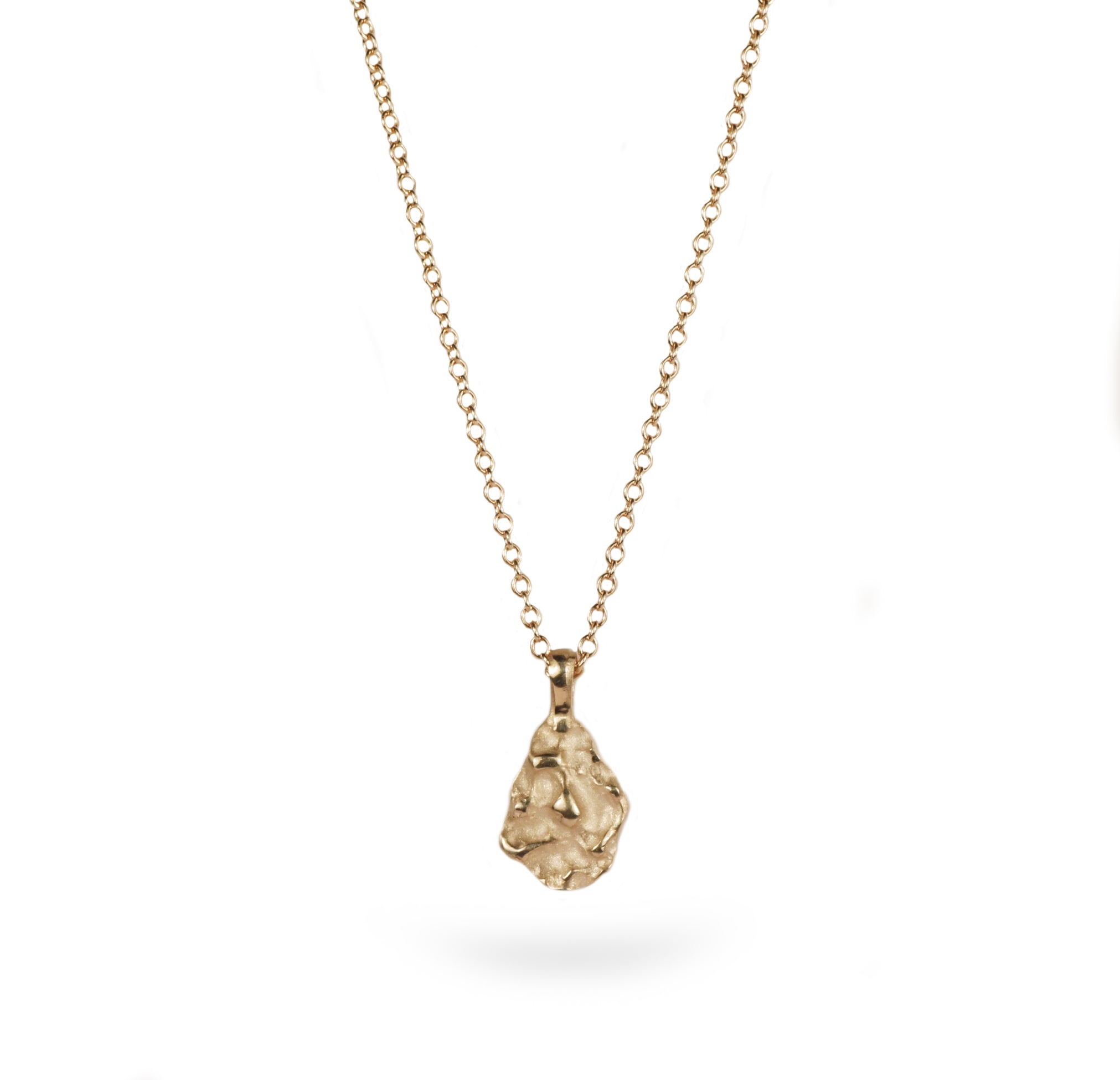 9ct Fairtrade Gold Mini Molten Pendant