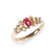 Bespoke - Heirloom 9ct Yellow Gold and Oval Ruby
