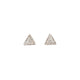 Mim Best Silver Triangle Studs