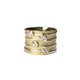 Bespoke - Strata Style Ring using Heirloom Gold and Diamonds