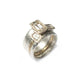 Bespoke - Gold Stacking Rings with Heirloom Baguette and Emerald Cut Diamonds