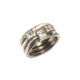 Bespoke - Heirloom Gold and Princess Cut Diamond Stacking Rings