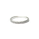 Slim Silver 'loving...' Ring