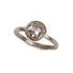 Bespoke - 18ct White Gold with Salt and Pepper Diamond