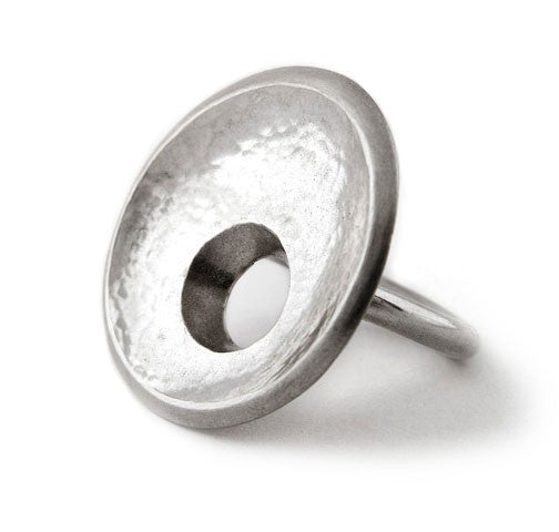 Latham and Neve Silver Cocoa Grande Ring
