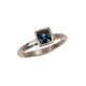 Bespoke - 18ct Fairtrade White Gold with Blue Tourmaline