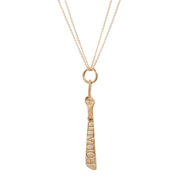 Fairtrade 9ct Yellow Gold 'Equality' Sibyl Necklace