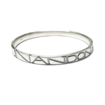 Diana Porter etched on and on silver bangle