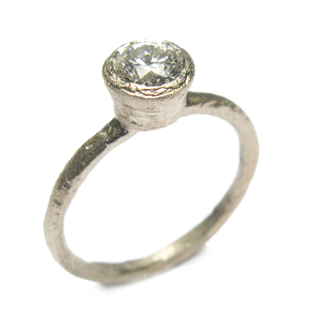 Diana Porter Jewellery unique diamond white gold engagement ring
