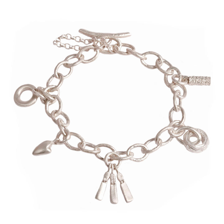 Disney Belle Inspired Charms Diamond Bracelet | Enchanted Disney Fine  Jewelry