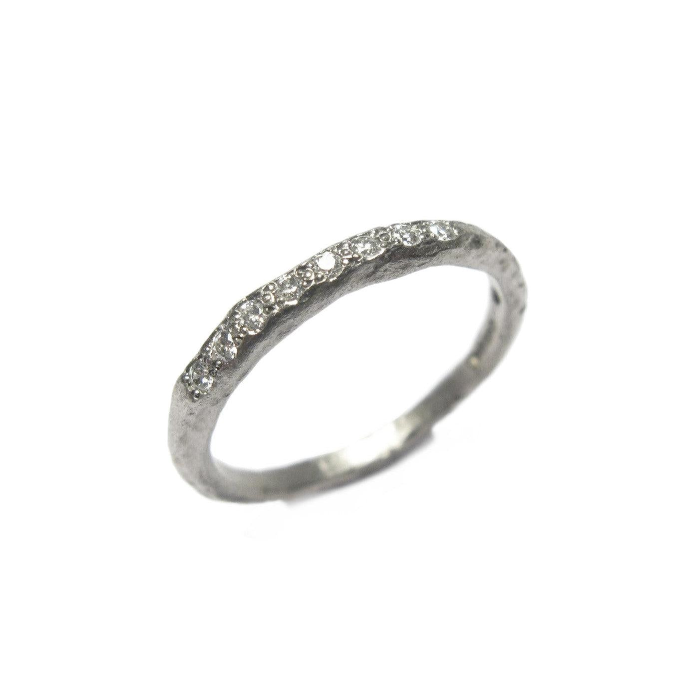 Diana Porter Jewellery unique platinum eternity wedding ring
