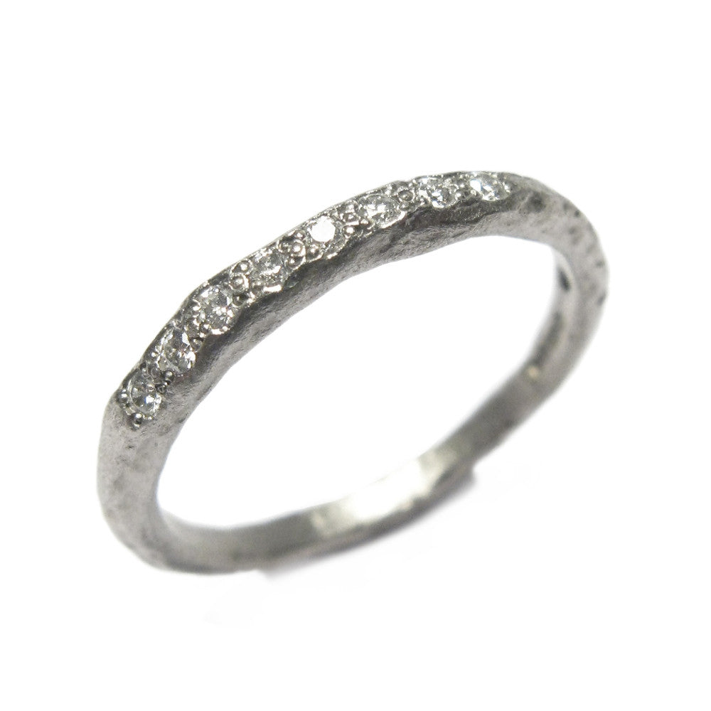 Diana Porter Jewellery unique platinum eternity wedding ring