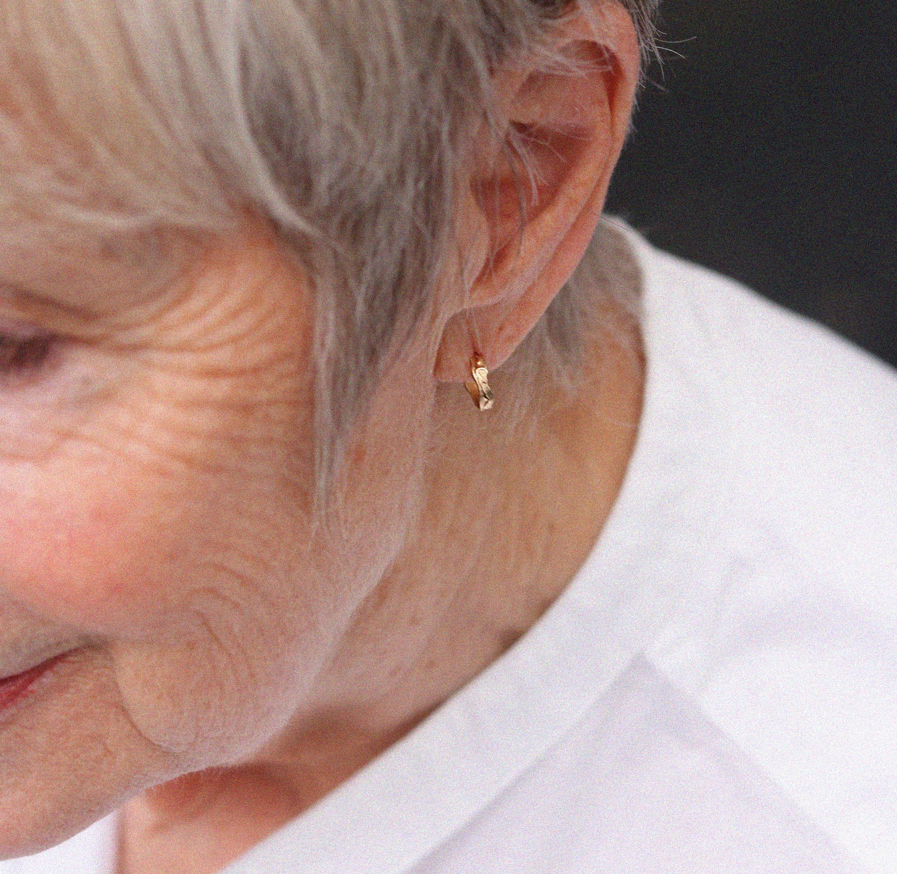 Small 9ct Fairtrade Yellow Gold 'Endless' Hoop Earrings