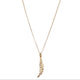 Zoya Dickinson 9ct Yellow Gold Fern Pendant