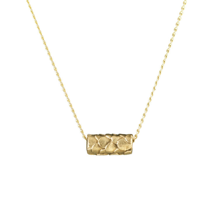 Alison Macleod 9ct Yellow Gold Contemplation Bead Necklace