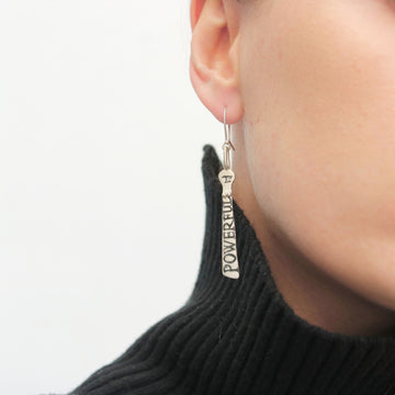 Silver Sibyl Earrings